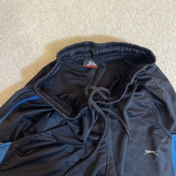 Black panther black blue stripe joggers xs small - Picture 8 of 12